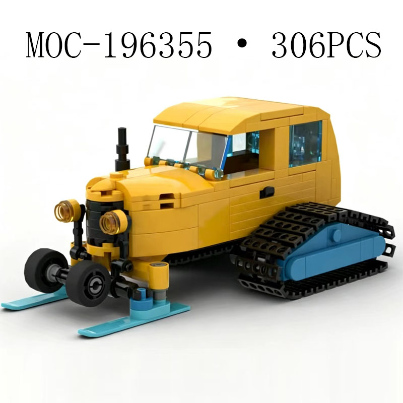 Vintage Collectible Trucks - Carrinho de Neve Vintage MOC-196355 (306