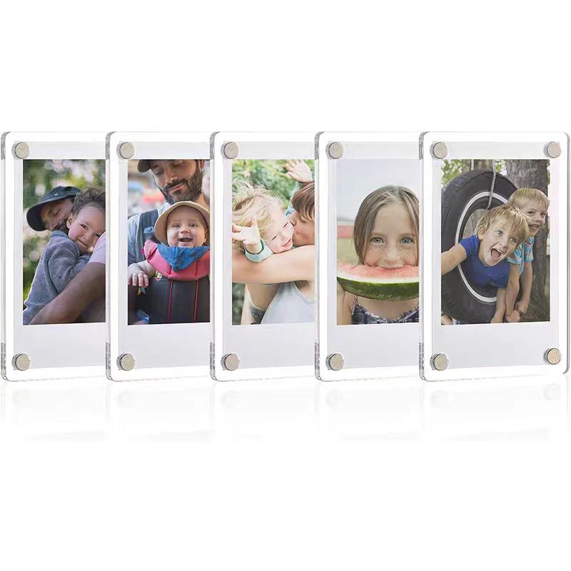 Instant Film Pack - 1-10 pacote 3 Polegada acrílico geladeira