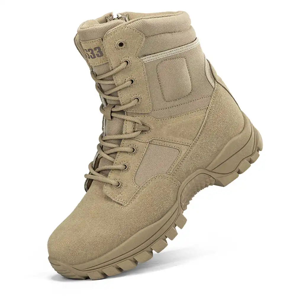 Vintage And Collectible Stores - Botas de caminhada de couro genuíno