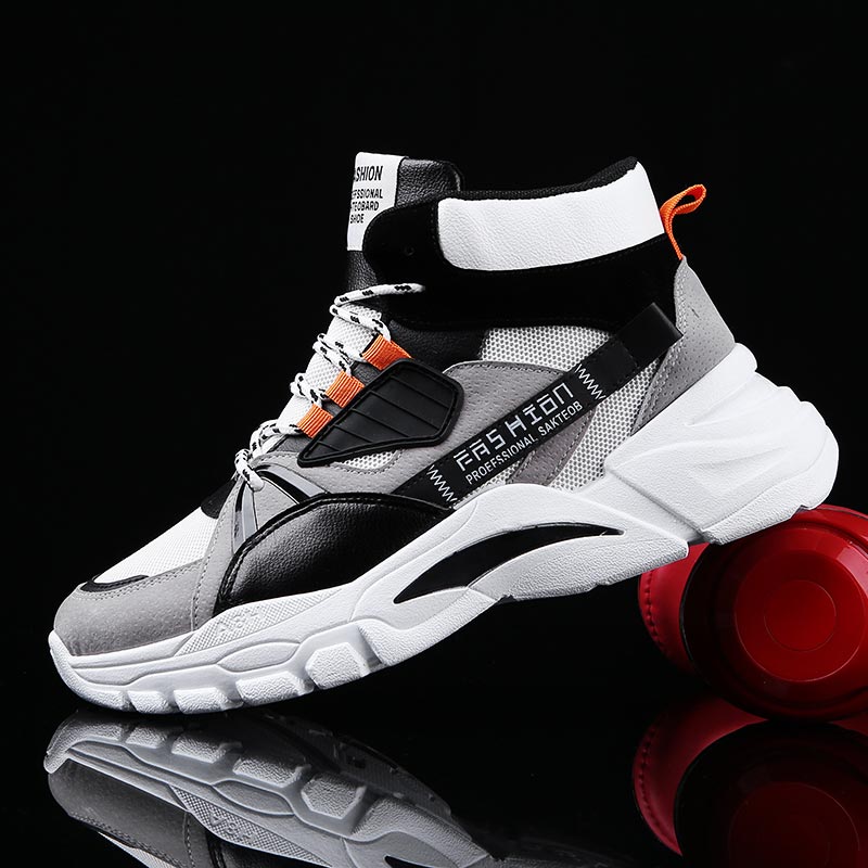 Collectible Vintage Wine - Hightop-Sapatilhas Esportivas Masculinas, Sapatilhas de Cima