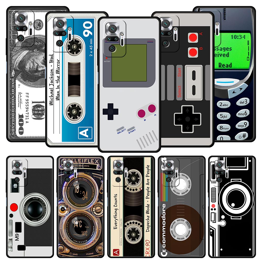 Vintage Game Collection - Fita vintage câmera gameboy caso de