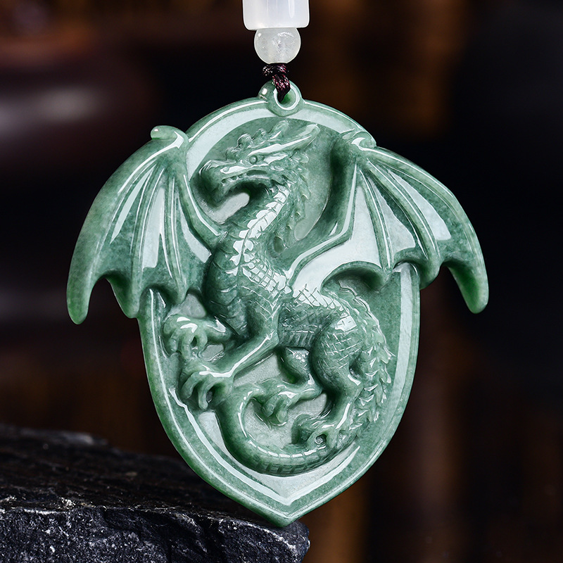 Vintage Necklace - Colar com Pingente de Dragão em
