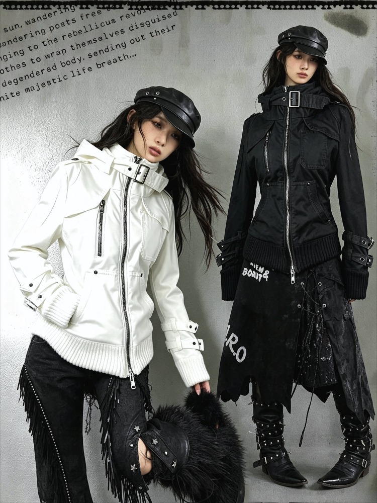 Vintage Zip Hoodie - Moletom Vintage Harajuku Anos 90 com