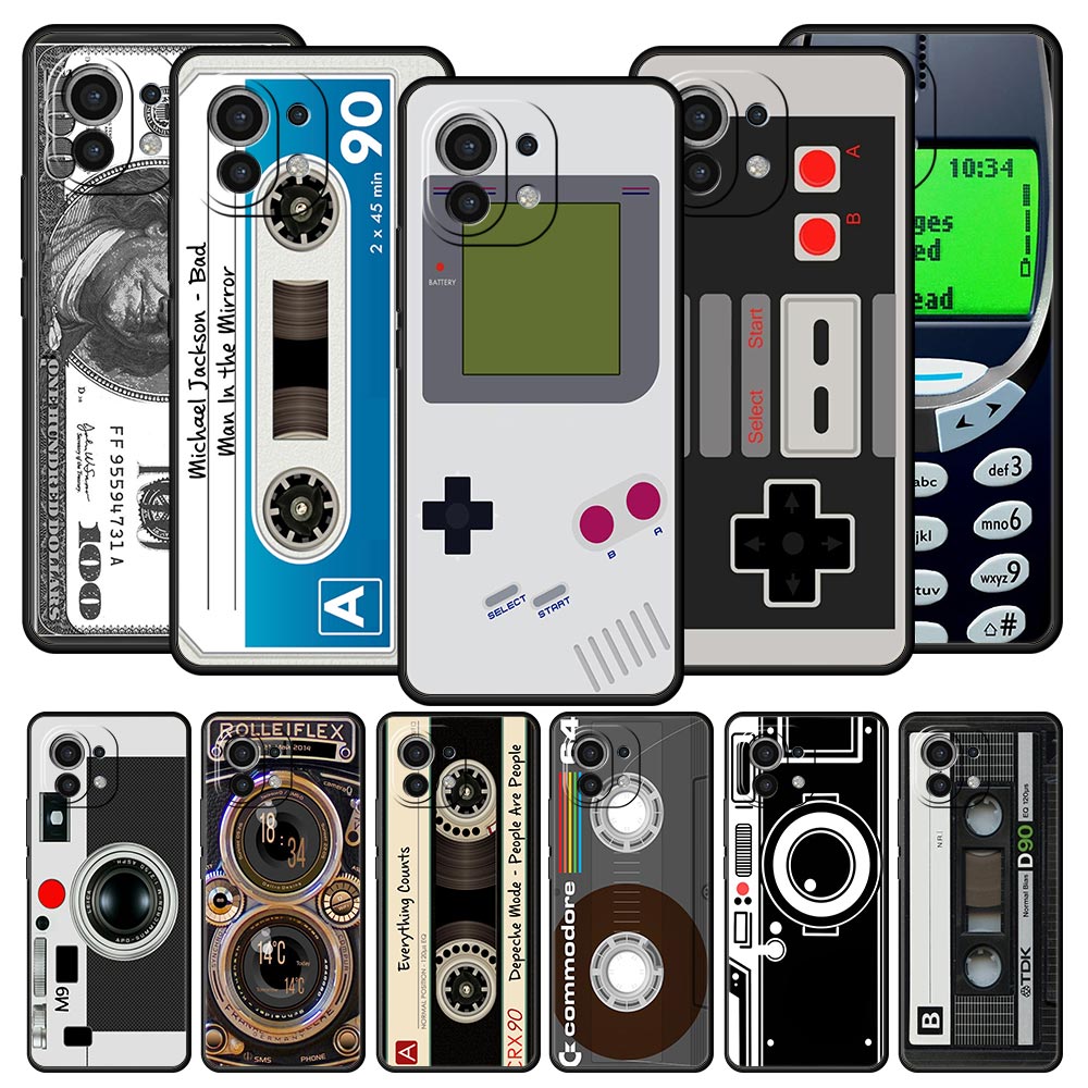 Vintage Game Collection - Capa de telefone gameboy com câmera