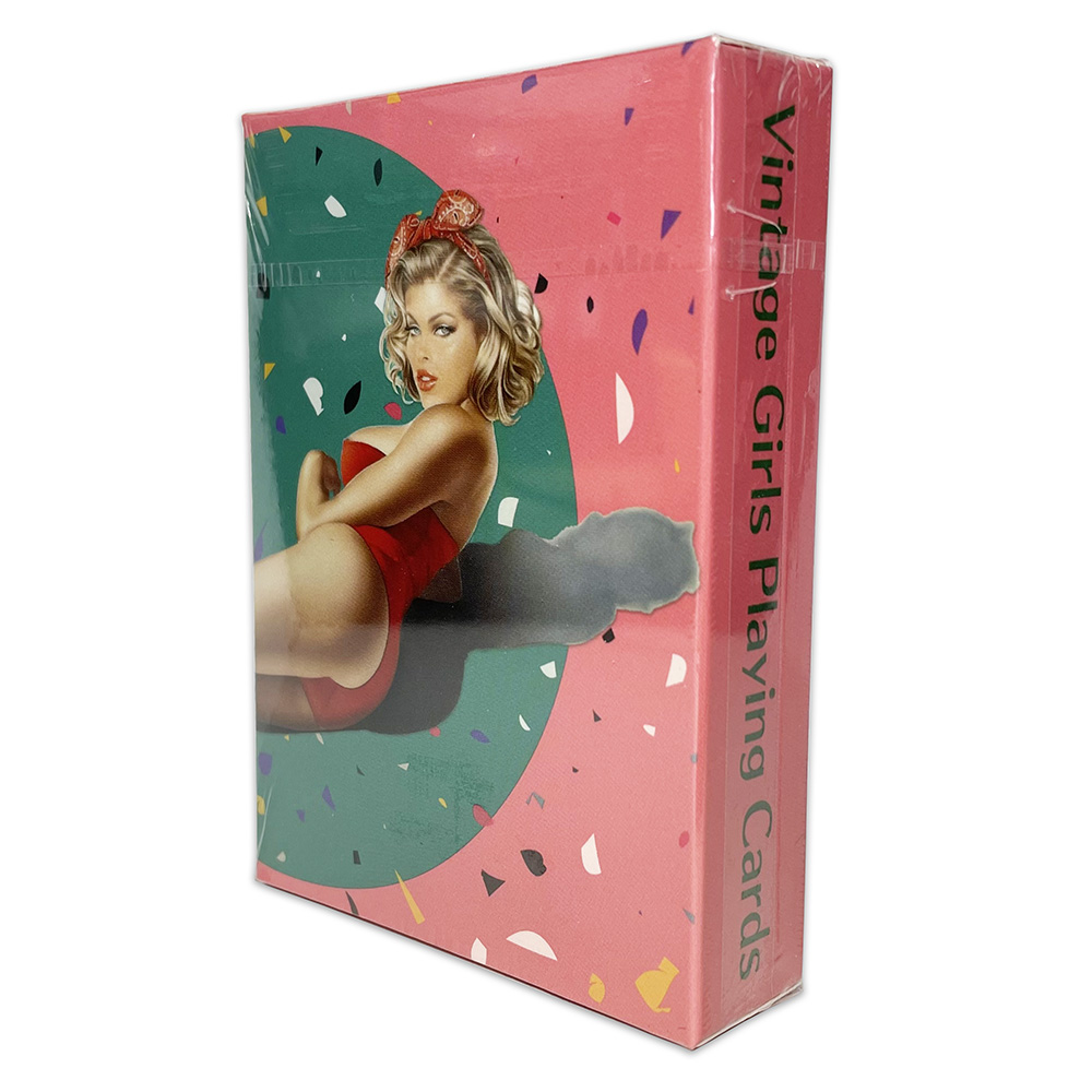 Vintage Game Collection - Americano retro sexy bela senhora biquíni