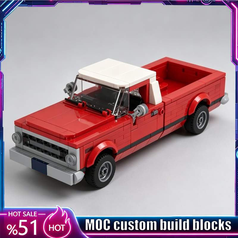 Vintage Collectible Trucks - 442 Peças Caminhonete Vintage MOC Modelo