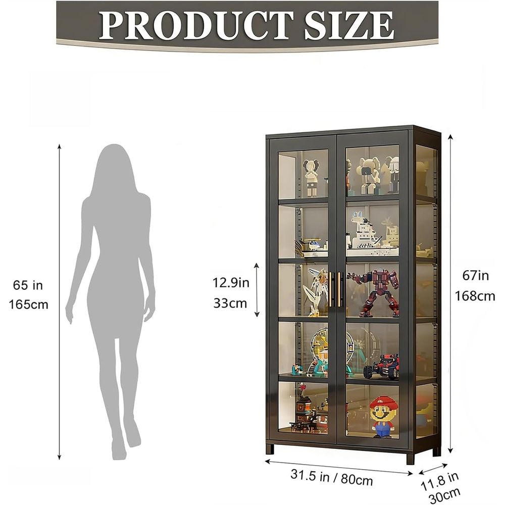 Armário Expositor com Porta de - Collectible & Vintage Dolls For Halloween avaliação e preço