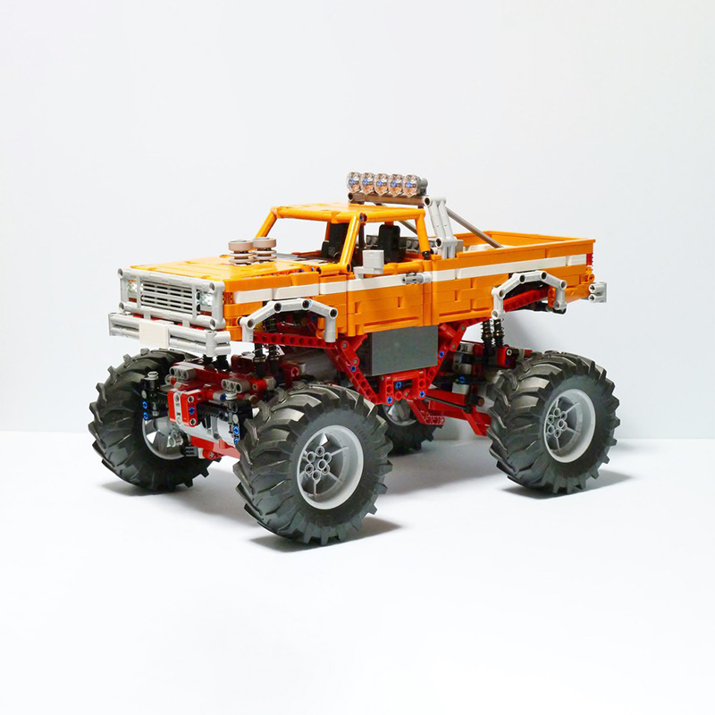 1683 peças MOC Modelo de Camin - Vintage Collectible Trucks avaliação e preço
