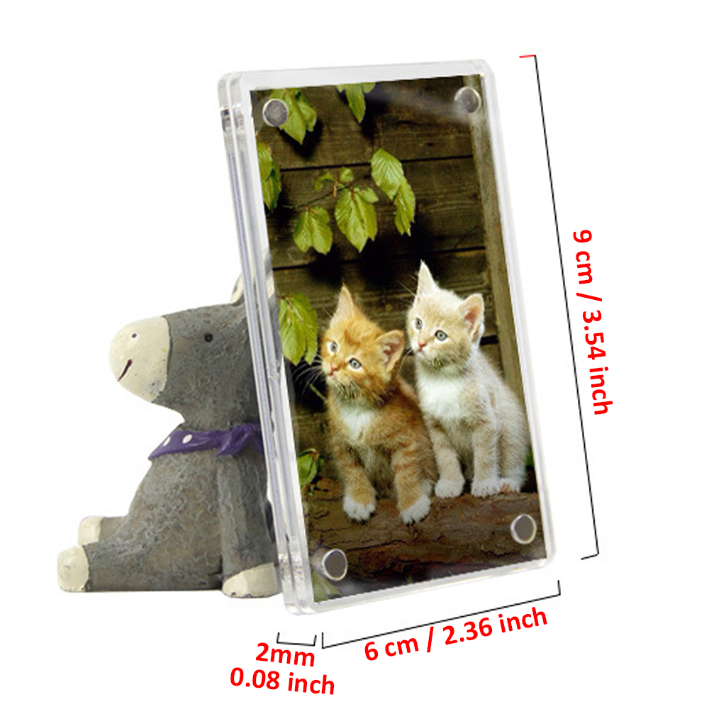 1-10 pacote 3 Polegada acrílic - Instant Film Pack avaliação e preço