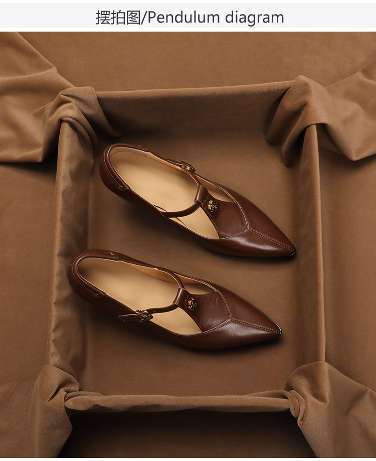 Sapatos Mary Jane de Couro Gen - Vintage Collectible Shoes avaliação e preço