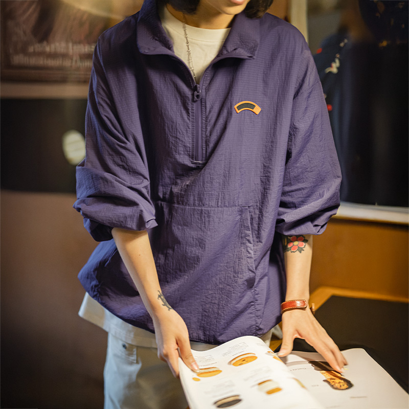 Maden feminino vintage meio zí - Vintage Zip Hoodie avaliação e preço