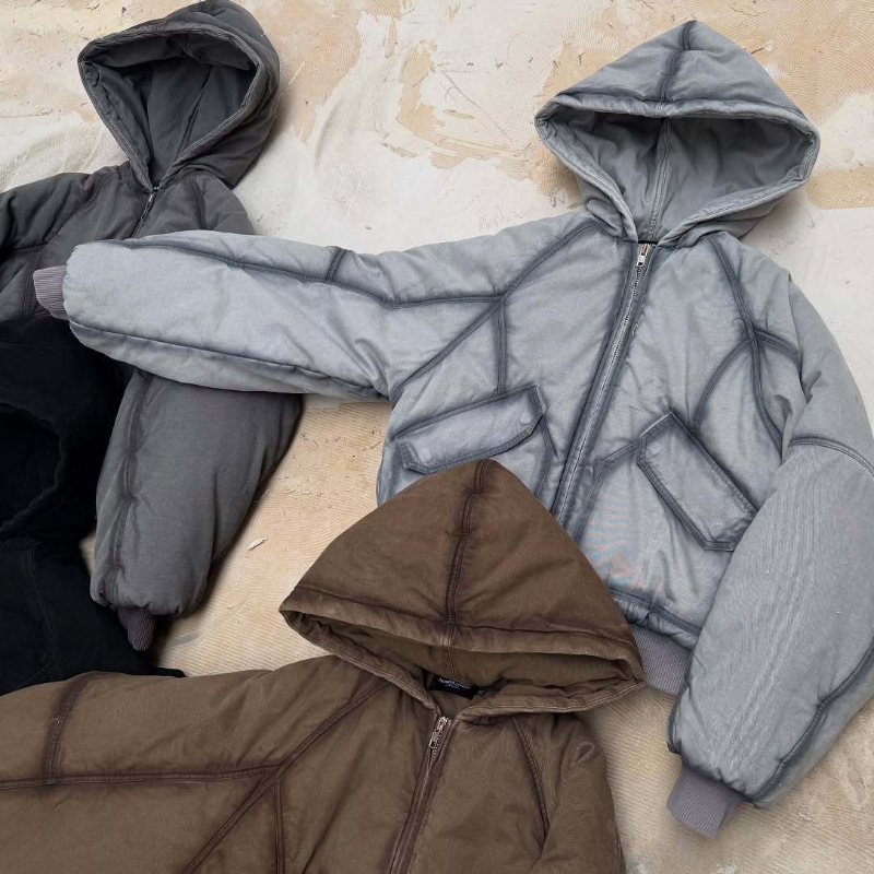 Jaqueta bomber de lona de tama - Vintage Zip Hoodie avaliação e preço