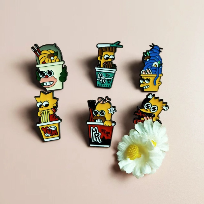 Conjunto de 6 peças dos Simpso - Vintage Items avaliação e preço