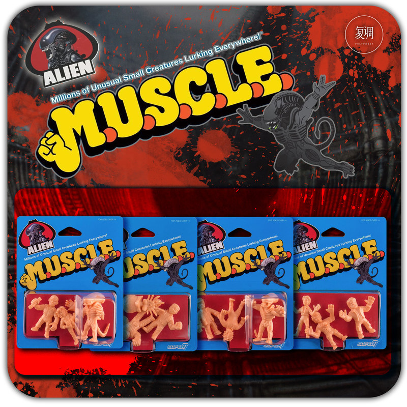 Polyphony Super7 Muscle Em Est - Vintage Toys Collector avaliação e preço