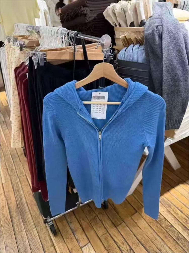 Novo Casaco Cardigã Feminino A - Vintage Zip Hoodie avaliação e preço