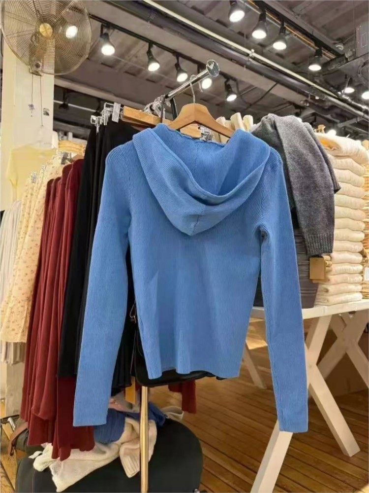 Novo Casaco Cardigã Feminino A - Vintage Zip Hoodie avaliação e preço