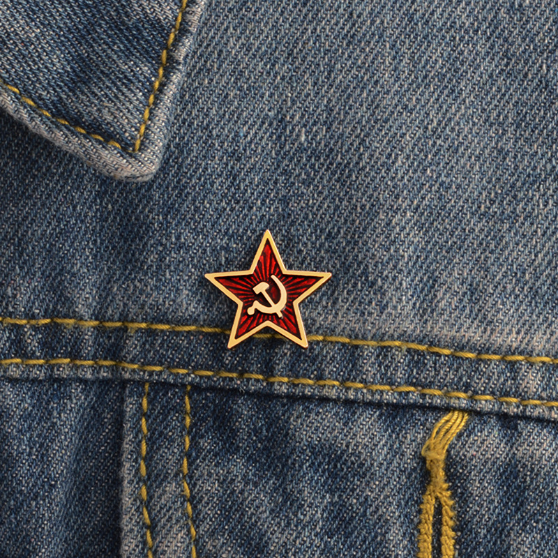 Insignia de estrela vermelha d - Vintage Collectible Classics avaliação e preço