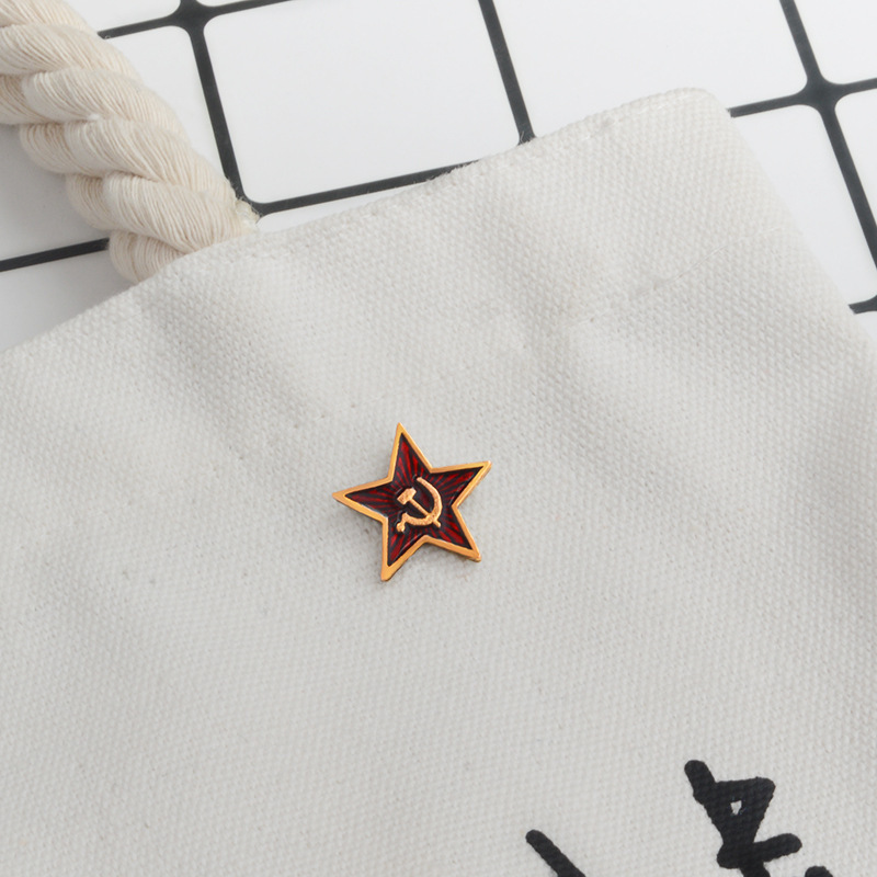 Insignia de estrela vermelha d - Vintage Collectible Classics avaliação e preço