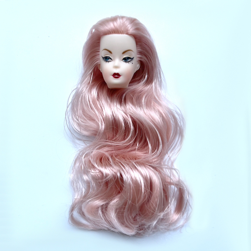 Cabeça de Boneca com Cabelo On - Vintage Items avaliação e preço