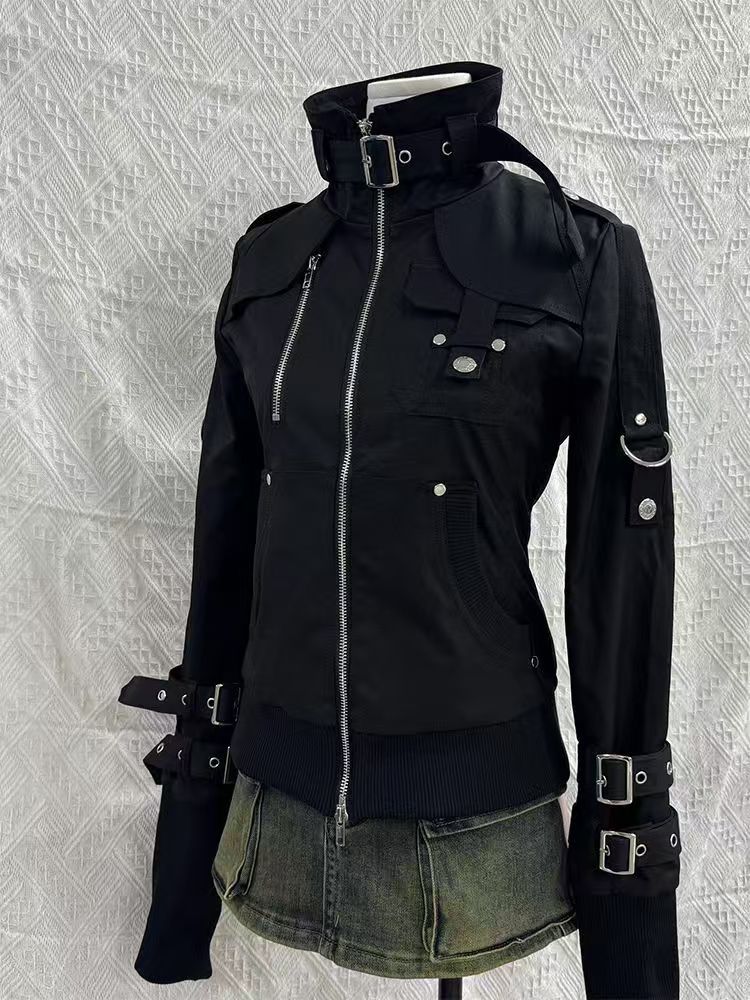 Jaqueta Casual Feminina Y2K Gó - Vintage Zip Hoodie avaliação e preço