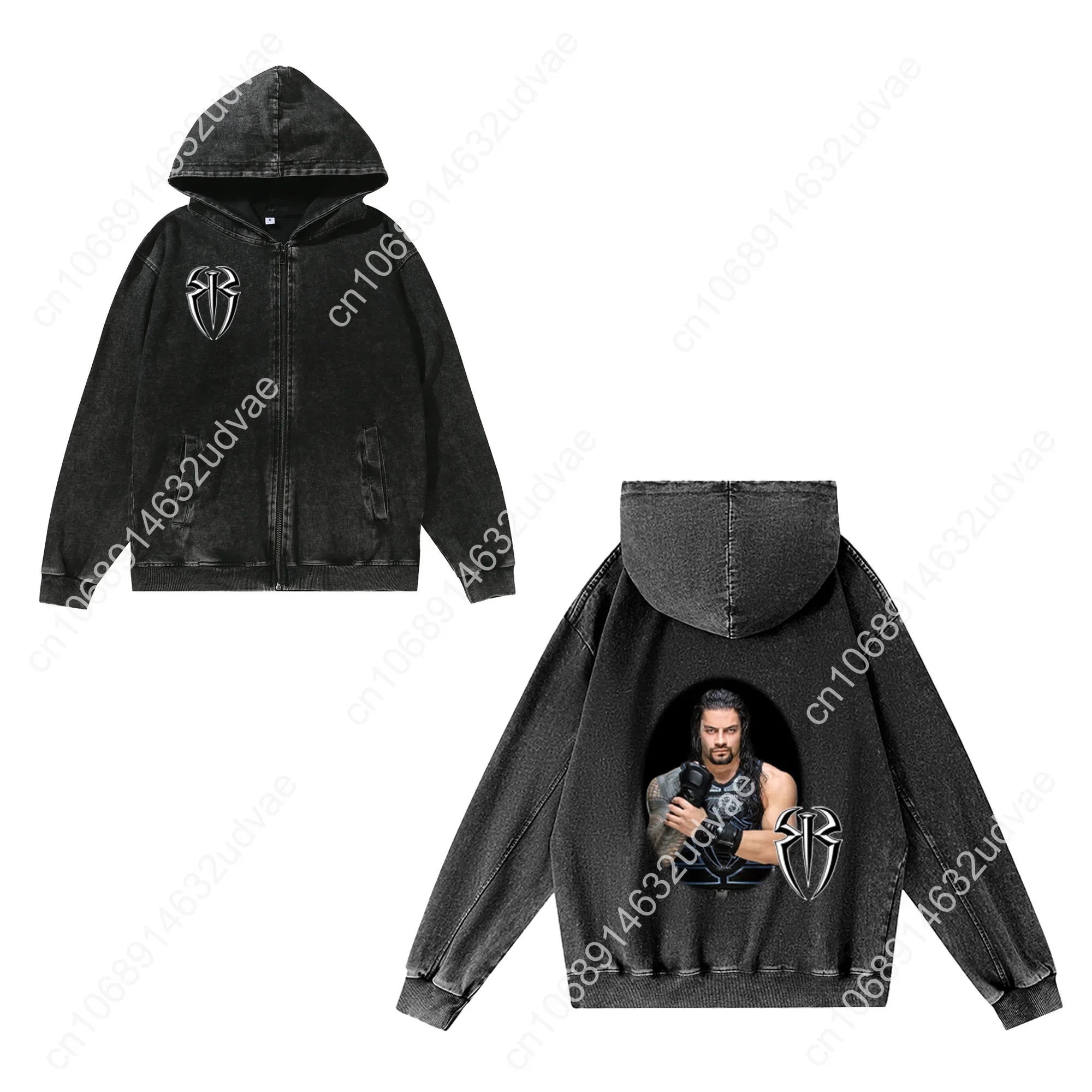 Moletom com Zíper Roman Reigns - Vintage Zip Hoodie avaliação e preço