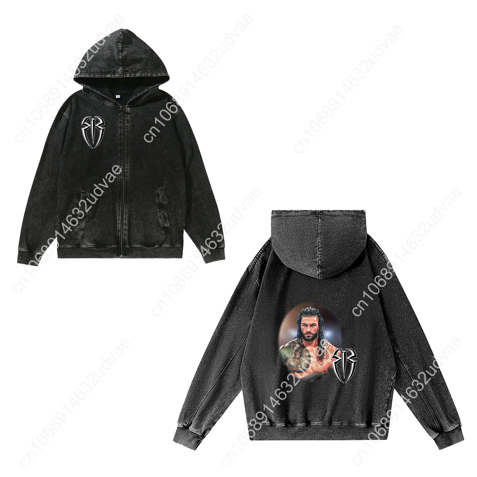 Moletom com Zíper Roman Reigns - Vintage Zip Hoodie avaliação e preço