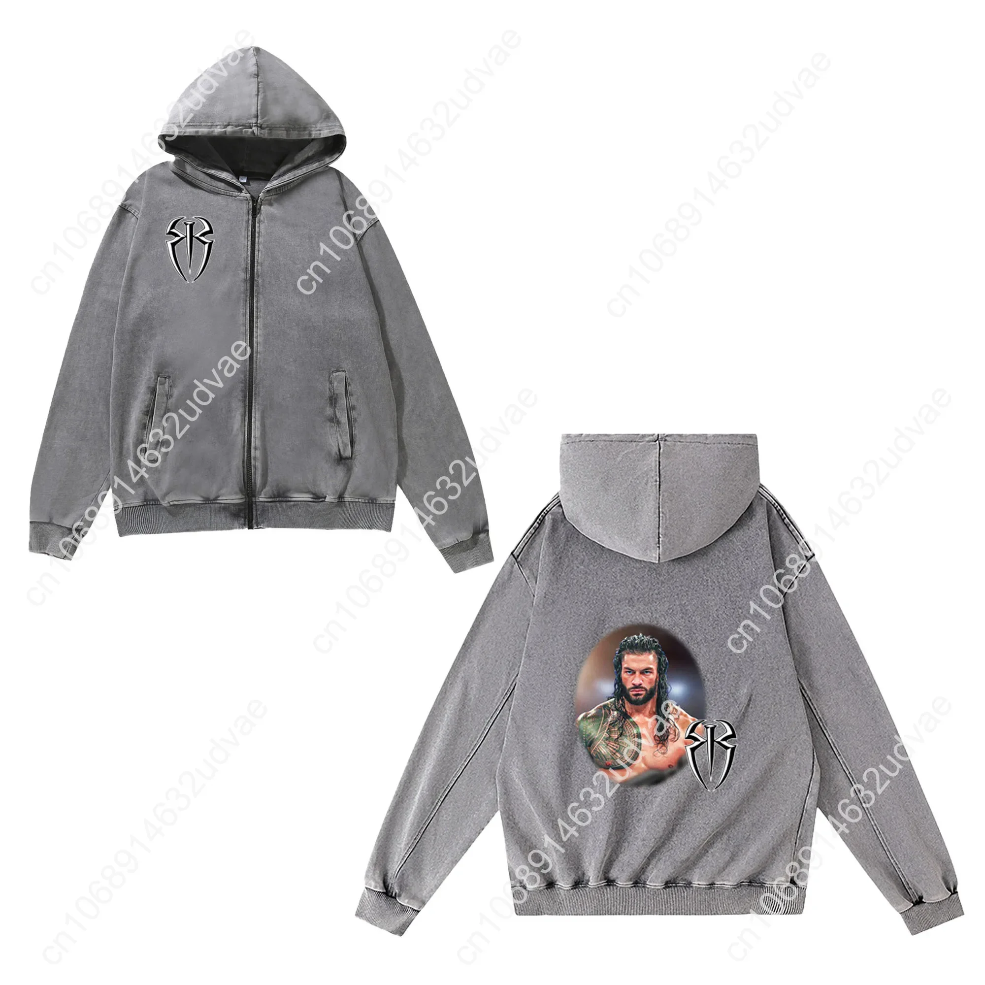 Moletom com Zíper Roman Reigns - Vintage Zip Hoodie avaliação e preço