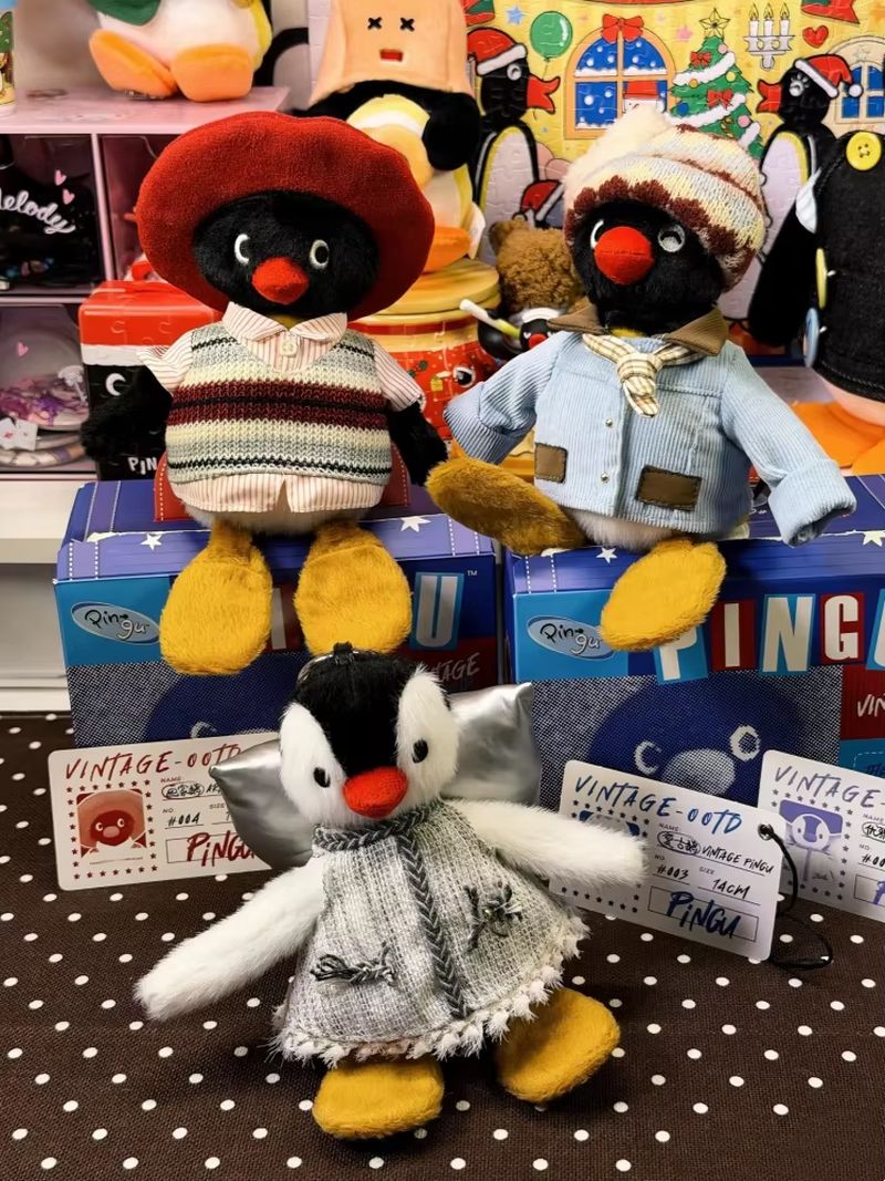 Pingu caixa cega 45th aniversá - Vintage Collectible Toys For Sale avaliação e preço